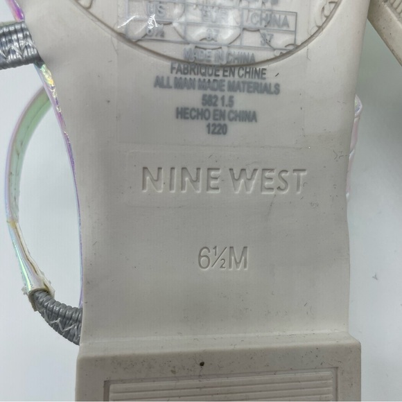 NWT Nine West Darbie sandals, Sz 6.5 - Picture 7 of 8